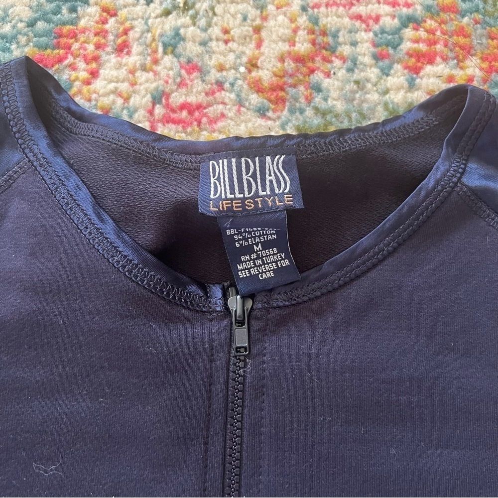 Billblass lifestyle sweatshirt blue women’s size M - Picture 6 of 6